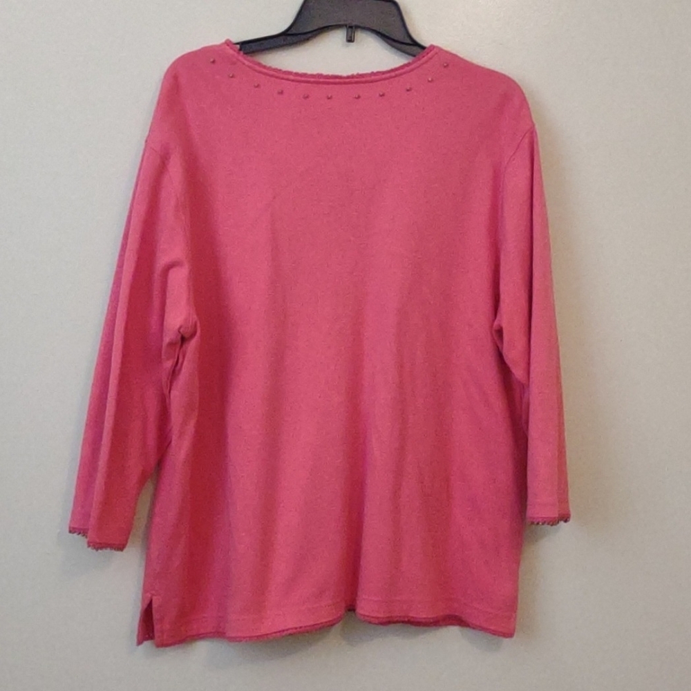 BECHAMEL 3/4 sleeve blouse size XL - Picture 5 of 7